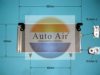 AUTO AIR GLOUCESTER 16-8918 Condenser, air conditioning